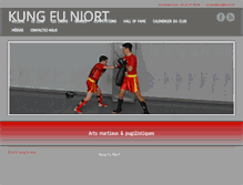 Tablet Screenshot of kungfuniort.fr